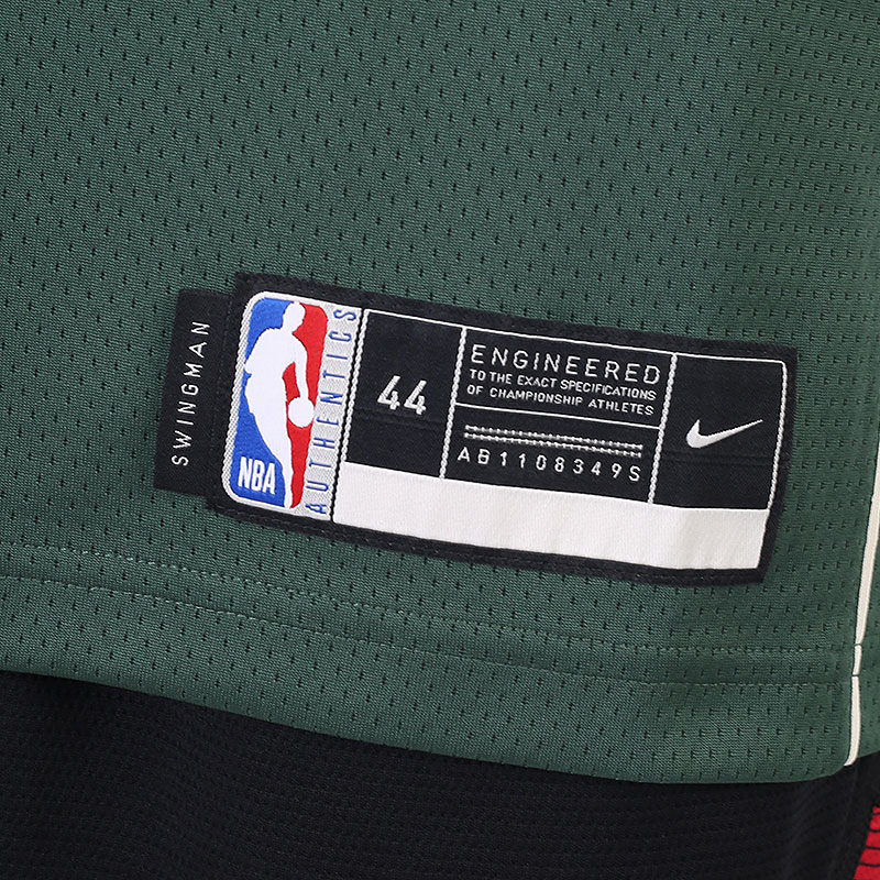Мужская майка Nike Giannis Antetokounmpo Bucks Icon Edition 2020 (CW3672-329)  - цена, описание, фото 4